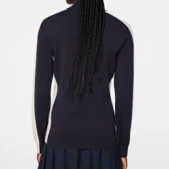 Adia Knitted Sweater Blå