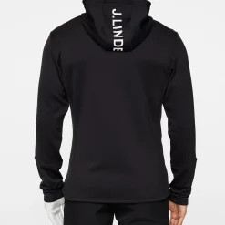 Aerial Full Zip Hood Svart