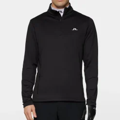 Aerial Quarter Zip Mid Layer Svart
