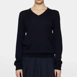 Amaya Knitted Sweater Blå