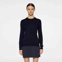 Aria Knitted Sweater Blå