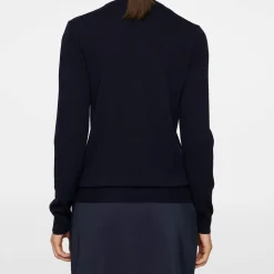 Aria Knitted Sweater Blå