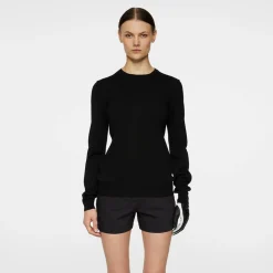 Aria Knitted Sweater Svart