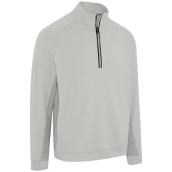 Brushed Rib 1/4 Zip Pullover