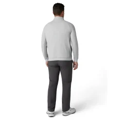 Brushed Rib 1/4 Zip Pullover