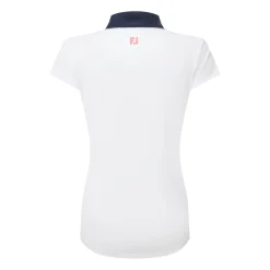 Cap Sleeve Print Trim Lisle Vit