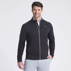 Cloudspun Fleece Hybrid Jacket Svart