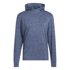 Core Print Hoodie Blå