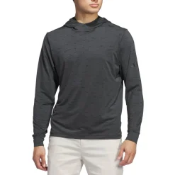 Core Print Hoodie Svart