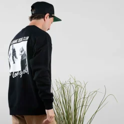 Crew Open -95 Svart