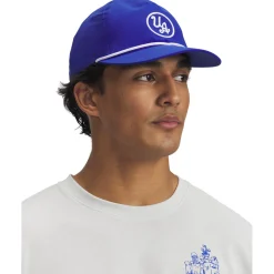 Drive 5 Panel Snapback Blå
