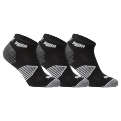 Essential 1/4 Cut 3 Pair Pack Svart