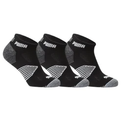 Essential 1/4 Cut 3 Pair Pack Svart