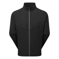 Full-Zip Zephyr Windshirt Svart