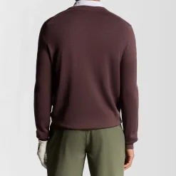 Golf V Neck Pullover Rosa
