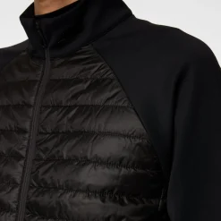 Hayden Quilt Hybrid Jacket Svart