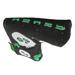 Headcover Putter Blade Svart Grön