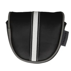 Headcover Putter Mallet Svart Vit