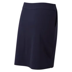 Interlock Skort - Long Blå