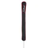 Jet Black Leather Alignment Stick Headcover