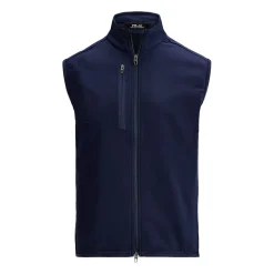 Knit Full Zip Vest Tech Terry
