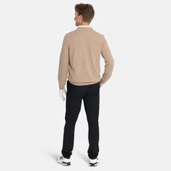 Lambswool Blend Crew Beige