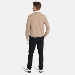 Lambswool Blend Crew Beige