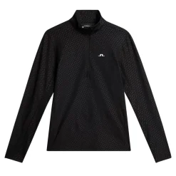 Lauryn Quarter Zip Mid Layer Svart