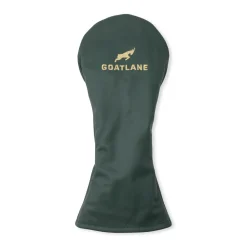 Leather Headcover Driver Grön