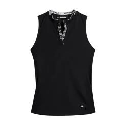Leya Sleeveless Top Svart