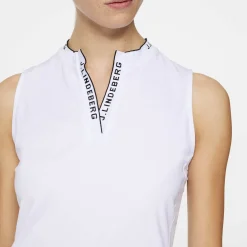 Leya Sleeveless Top Vit