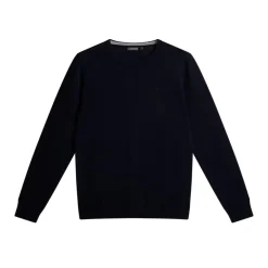 Lyle Merino Crew Neck Sweater Blå