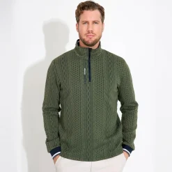 M Woburn Midlayer Grön