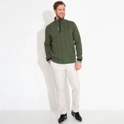 M Woburn Midlayer Grön