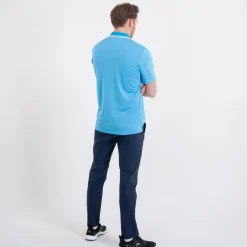 Mini Stripe Polo Blå