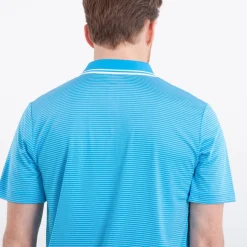 Mini Stripe Polo Blå