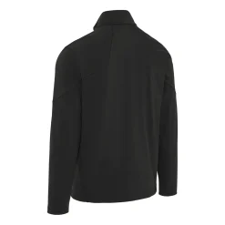 Mixed Media Pullover Svart