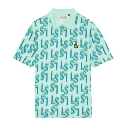 Monogram Printed Polo