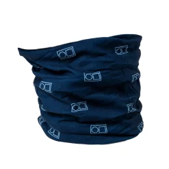 Neckwarmer Tube Blå Vit