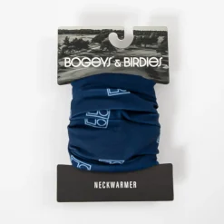 Neckwarmer Tube Blå Vit