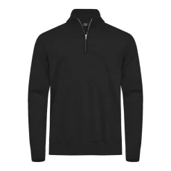 Oakville Half Zip Sweater Svart