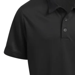 Performance Short Sleeve Polo Shirt Kids Svart
