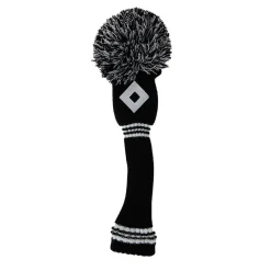 PomPom Hedcover FW Svart Vit