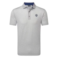 Rock Print Lisle Shirt Grå