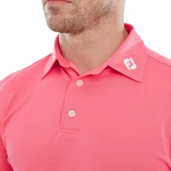 Stretch Pique Solid Rosa