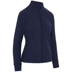 Textured Fleece Midw Blå