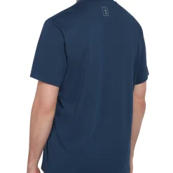 T-Shirt Graphic Crew: Blå