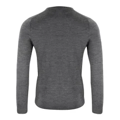 Vernon V-Neck Merino Grå