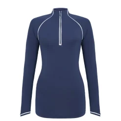 Veronica 1/4 Zip Blå