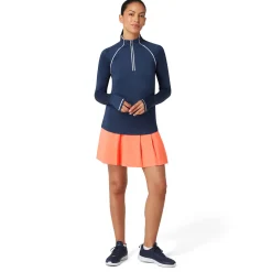 Veronica 1/4 Zip Blå